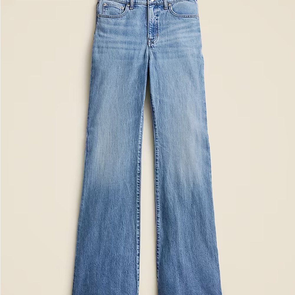 J Crew High Rise Flare Jeans